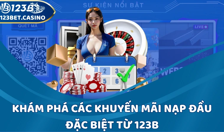 Khám phá các khuyến mãi nạp đầu đặc biệt từ 123B