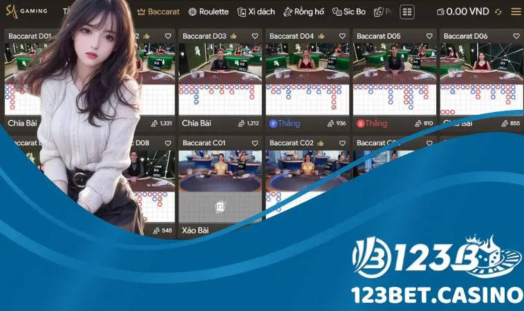 Lưu ý khi chơi Baccarat trực tuyến 123Bet
