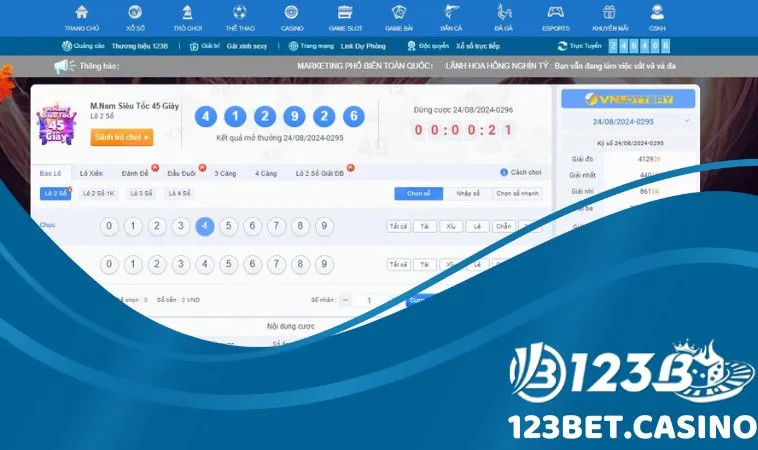 Ưu điểm khi tham gia xổ số miền Nam 123Bet